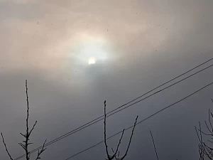 GÜNEŞ VE KAR YAĞIŞI